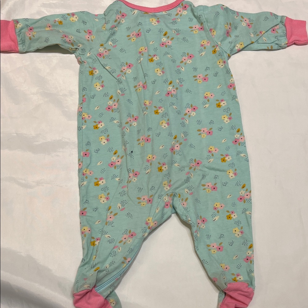 “Bundle 10/$13” Gerber 0-3M Floral baby girl One Piece bodysuit long sleeve - Picture 8 of 8